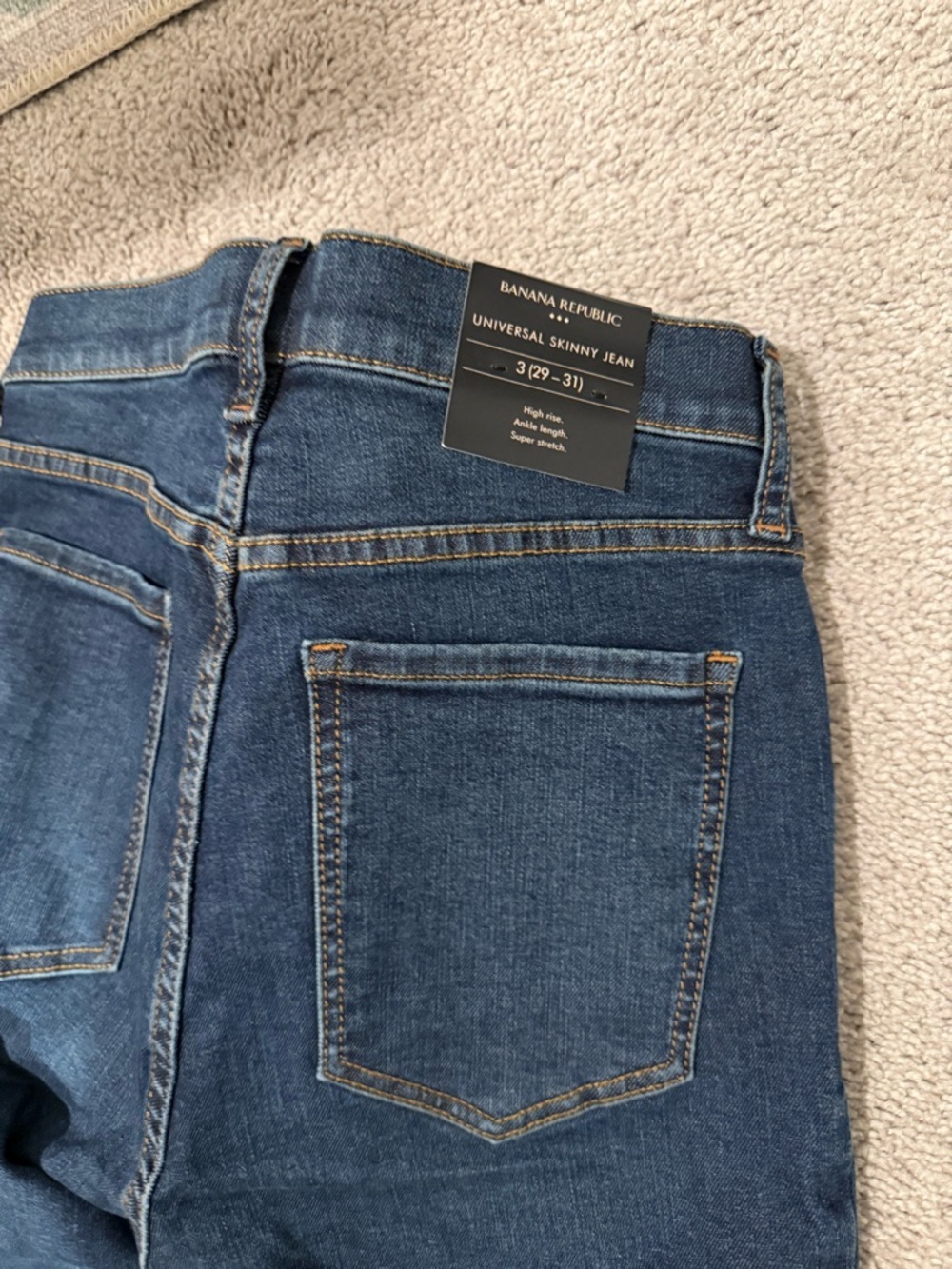 Banana Republic Dark Blue Boot Cut Jeans